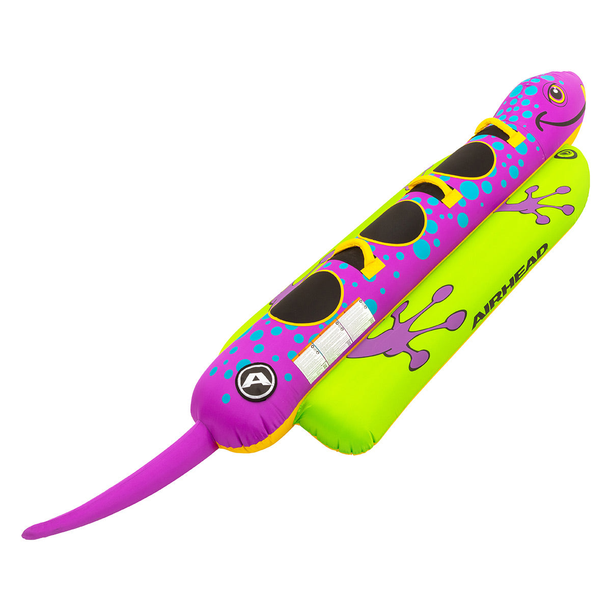 AIRHEAD Towable Tubes Salamander ciambella trainabile 3 persone imbottita
