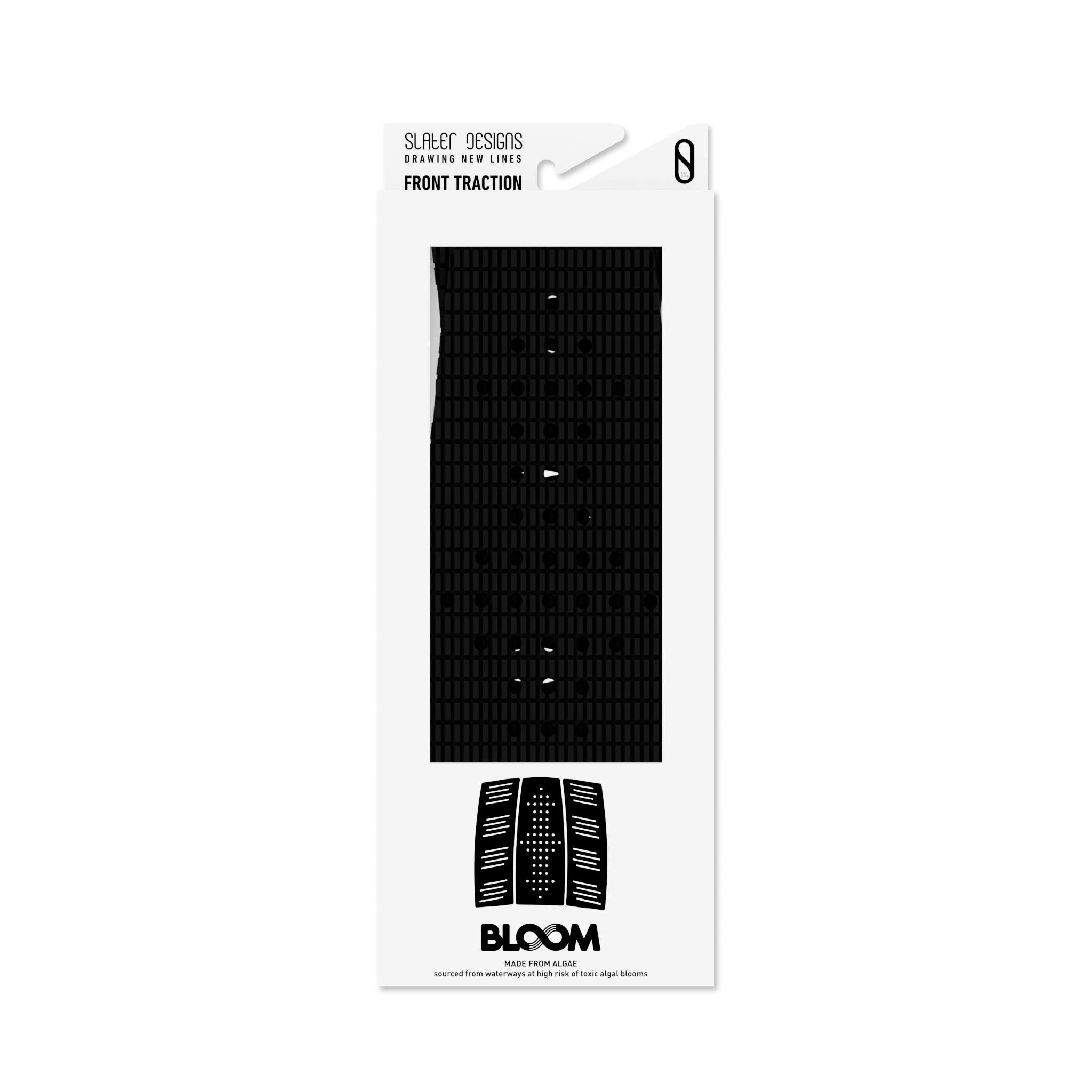 Firewire Accessories Slater Designs Front Foot Traction Pad pad anteriore nero grigio