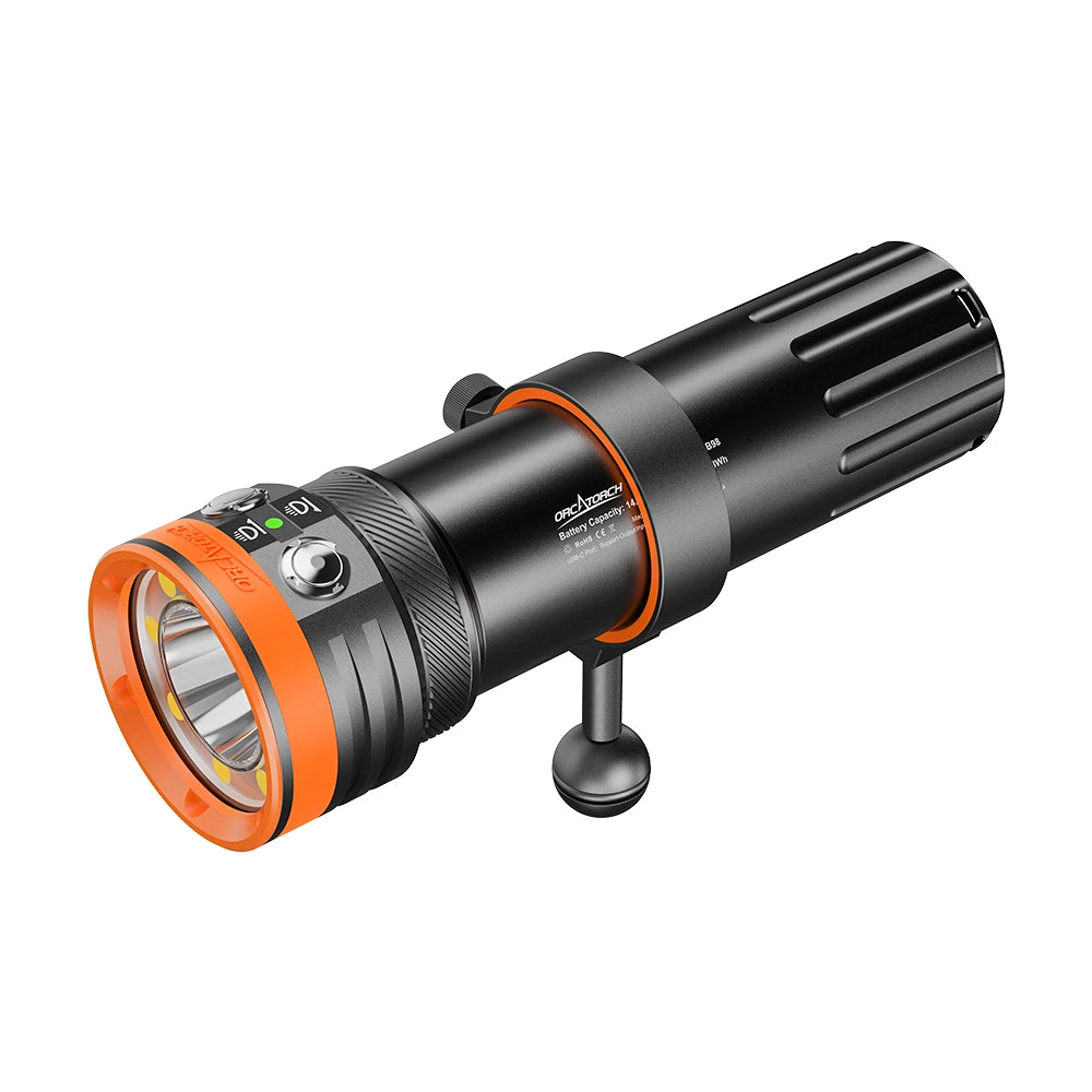 OrcaTorch Technical Diving FlexDive torcia subacquea modulare 8000 lumen