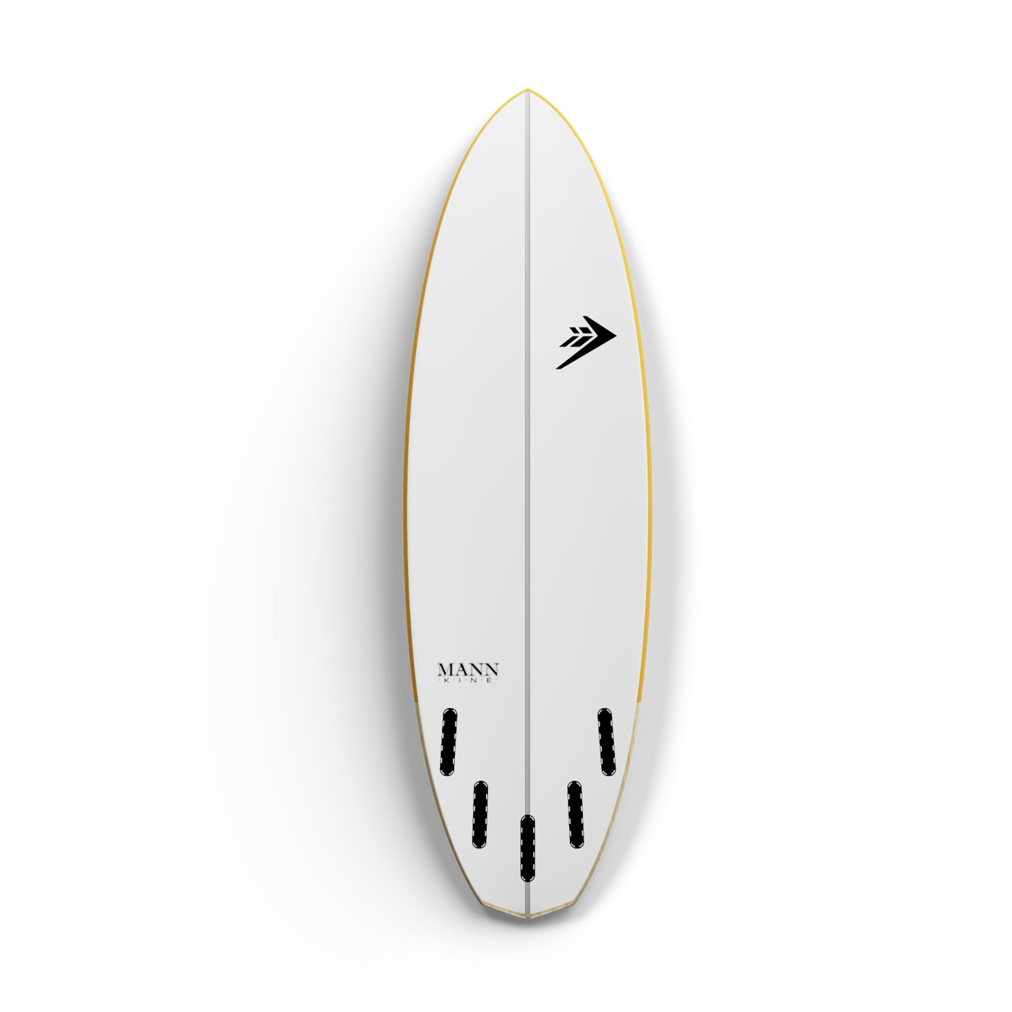 Firewire Mannkine Spun Honey tavola da surf gialla Helium 5'4" 27,6 L