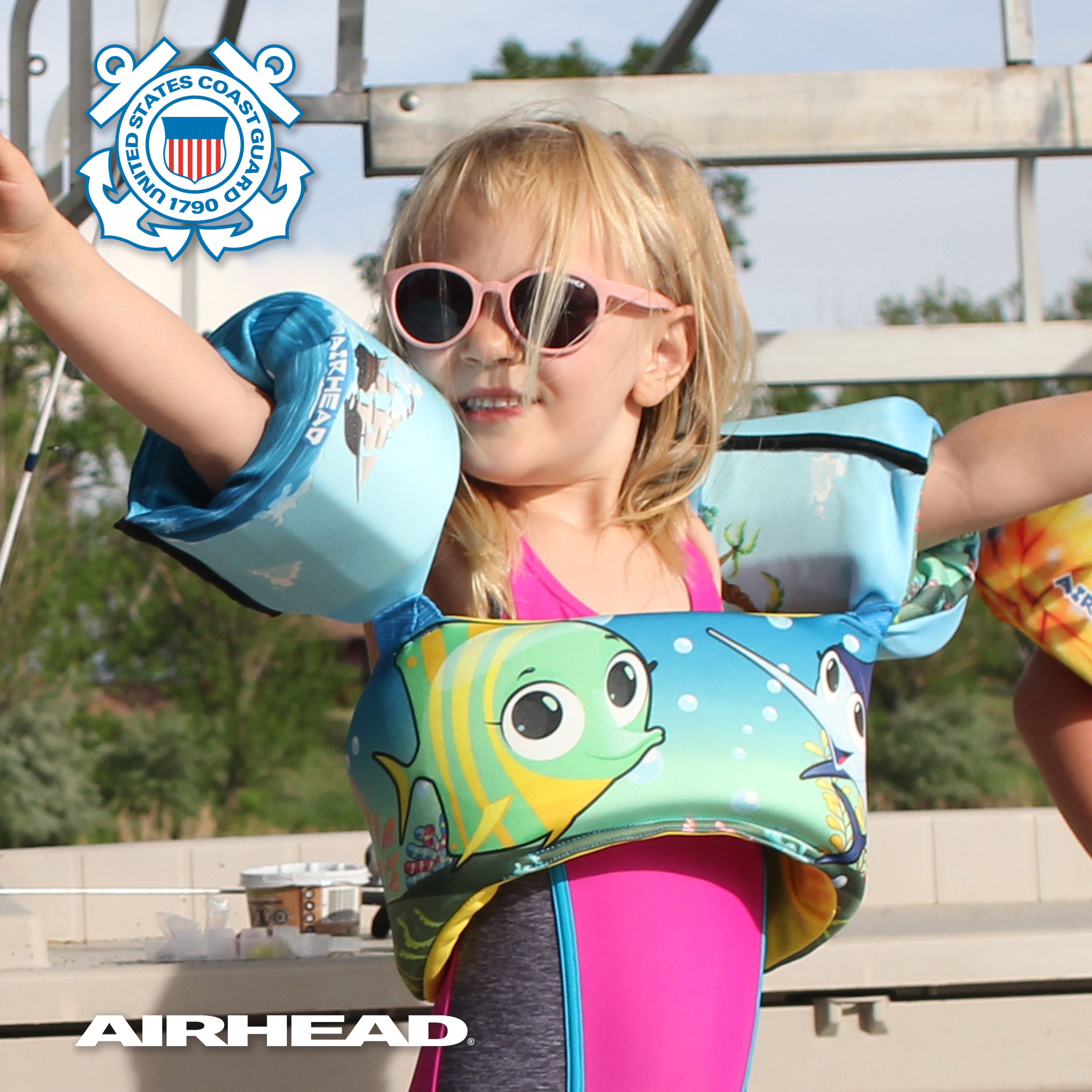 AIRHEAD Life Jackets & Safety Gear Water Otter Elite giubbotto salvagente bambino Treasure II