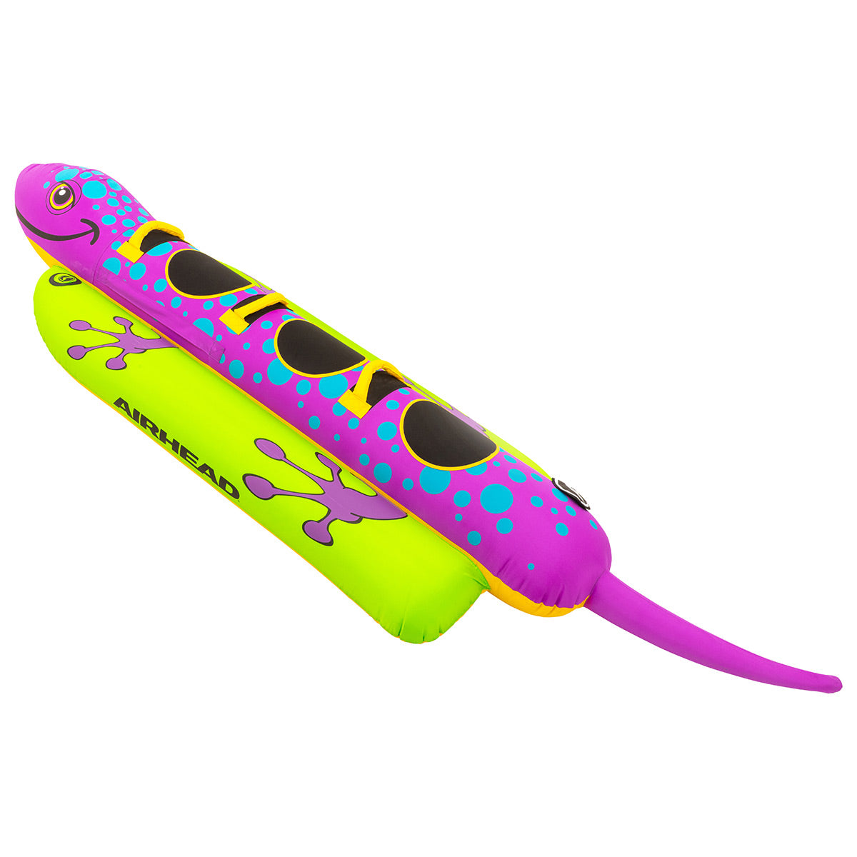 AIRHEAD Towable Tubes Salamander ciambella trainabile 3 persone imbottita