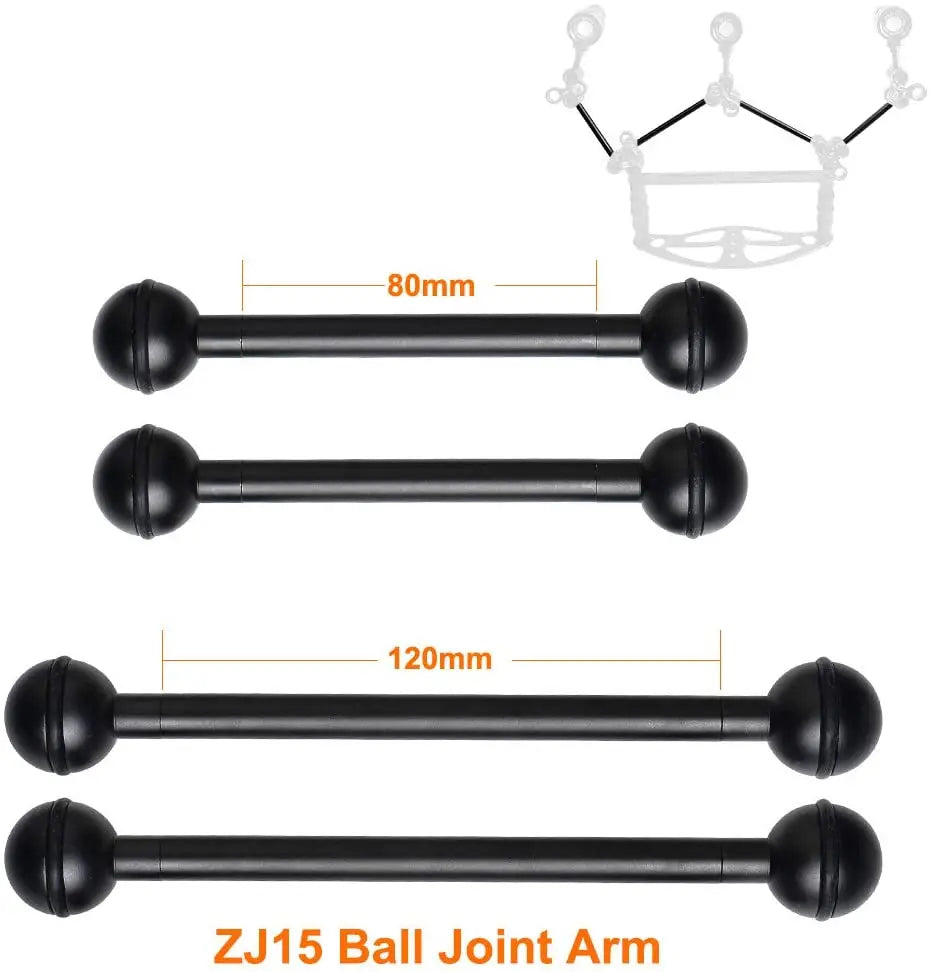 OrcaTorch Arms & Trays H01 vassoio per fotocamera subacquea