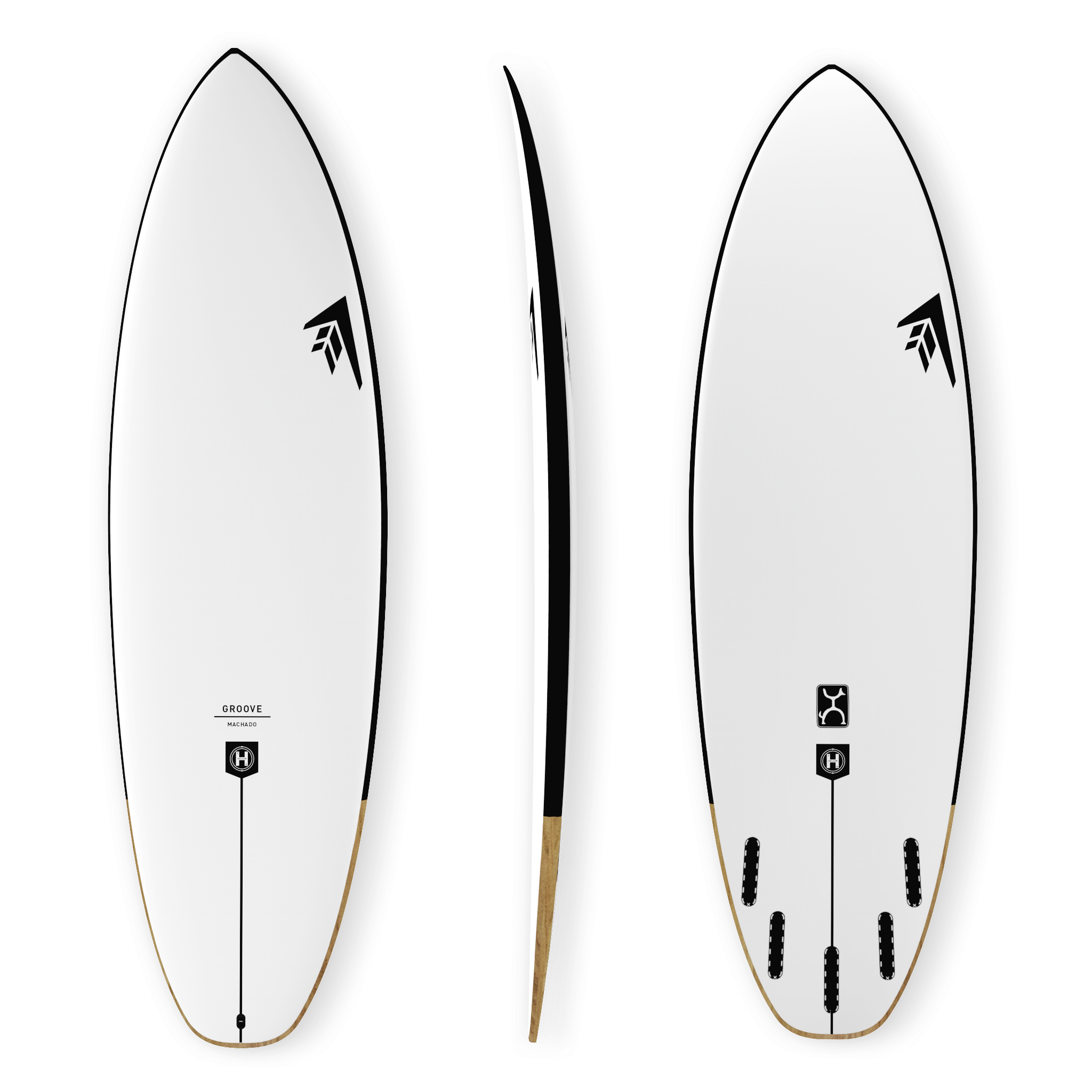 Firewire Rob Machado Groove tavola da surf Helium nera