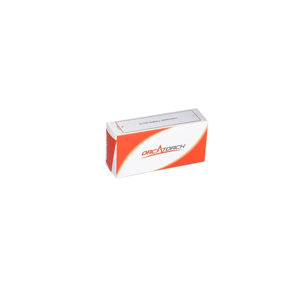 OrcaTorch Batteries & Chargers 21700 batteria USB-C 1 pezzo 5000 mAh