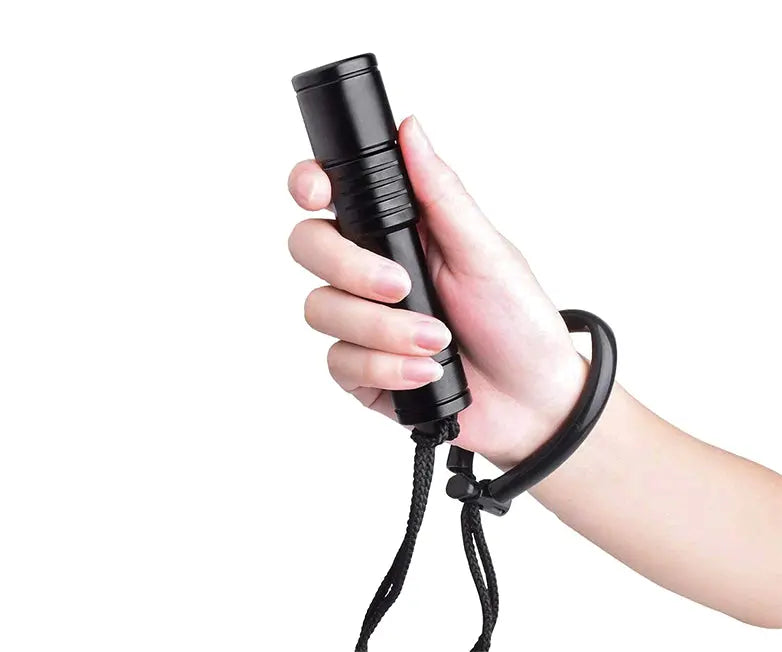 OrcaTorch Recreational Diving D520 torcia subacquea nero blu rosso 1000 lumen