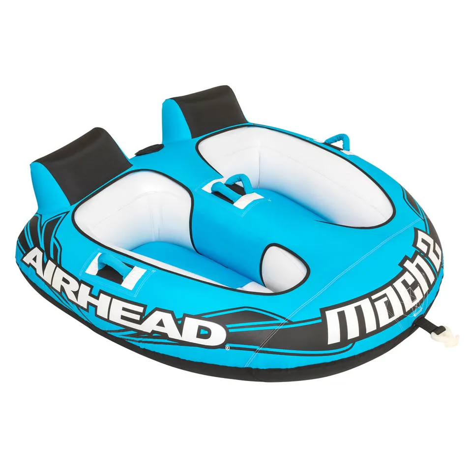 AIRHEAD Towable Tubes Mach 2 ciambella trainabile 2 persone con seduta cockpit