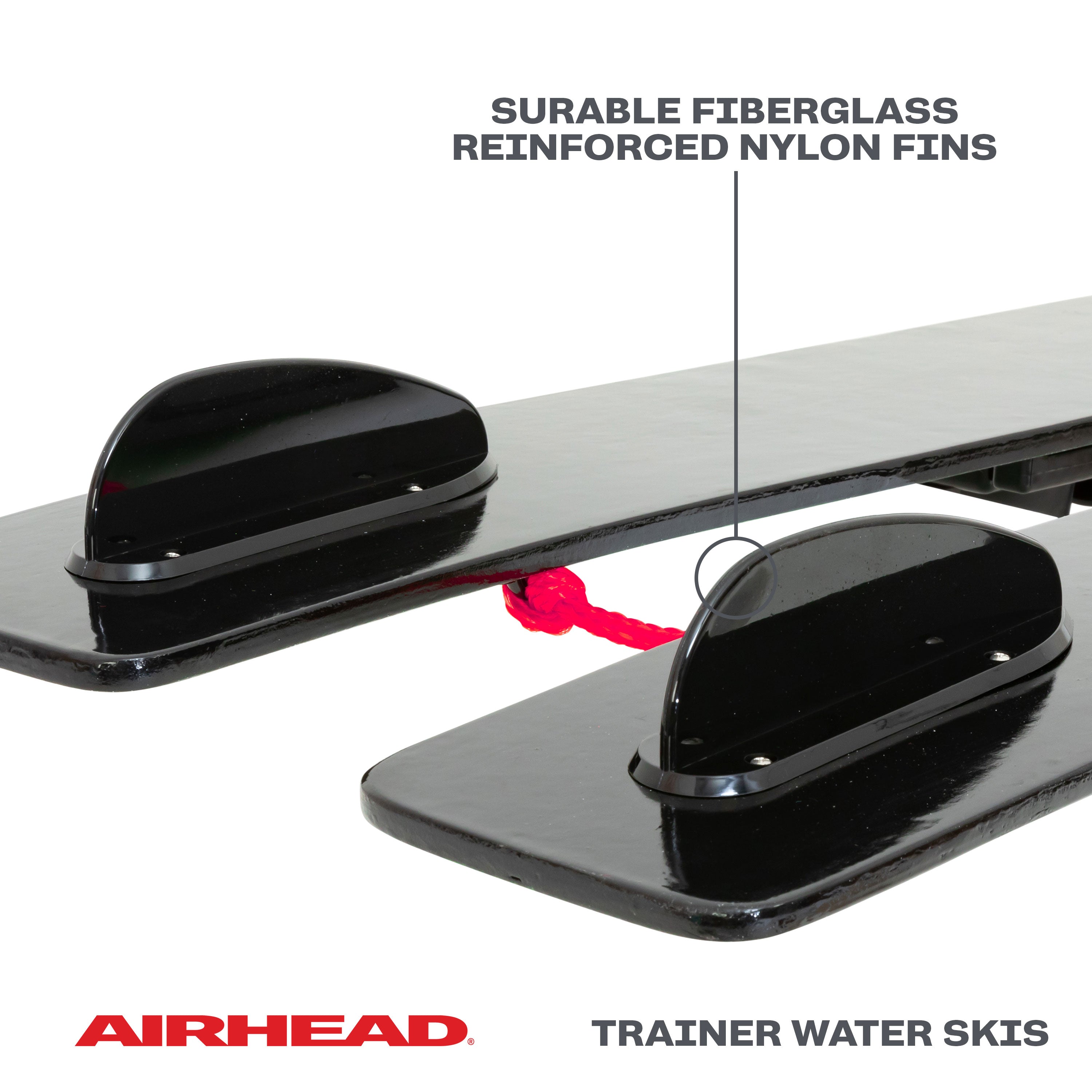 AIRHEAD Water Skis & Boards Watermelon Trainer sci nautici 48" bambini