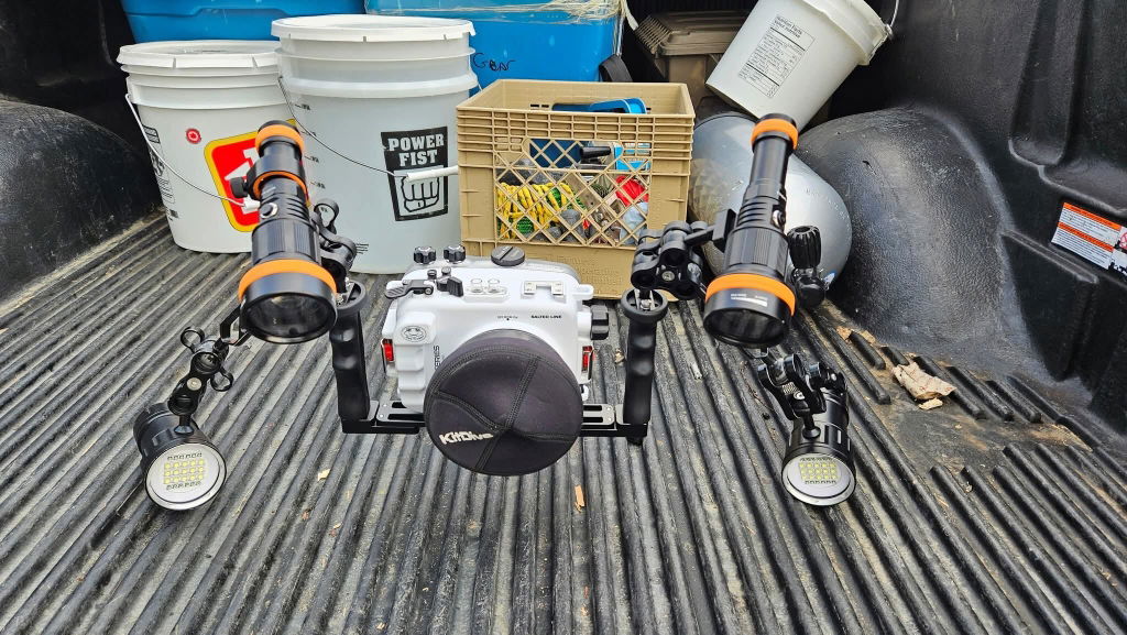OrcaTorch Recreational Diving ZD710 MK2 torcia subacquea zoom