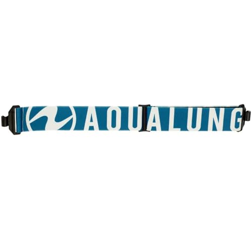 Aqualung Maschere da immersione Fast Strap cinghia blu e bianca