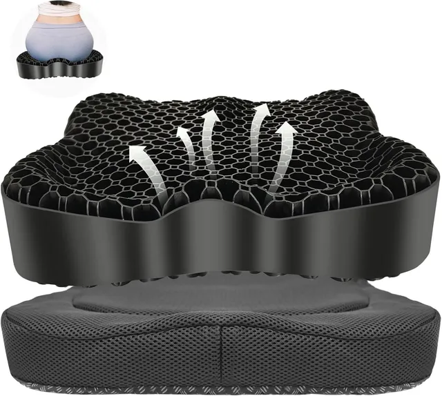NEW-Vi Seat Cushion for Office cuscino in gel rinfrescante
