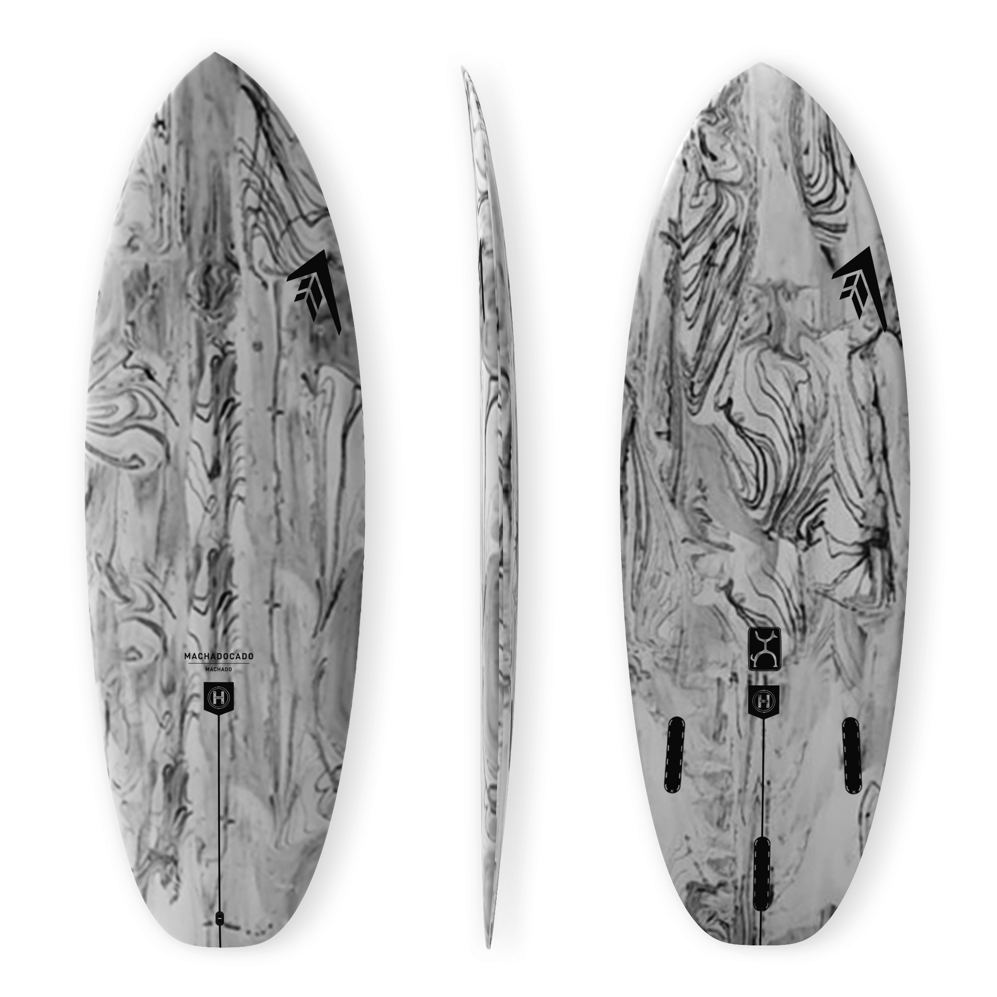 Firewire Rob Machado Machadocado tavola surf Grey Swirl Helium