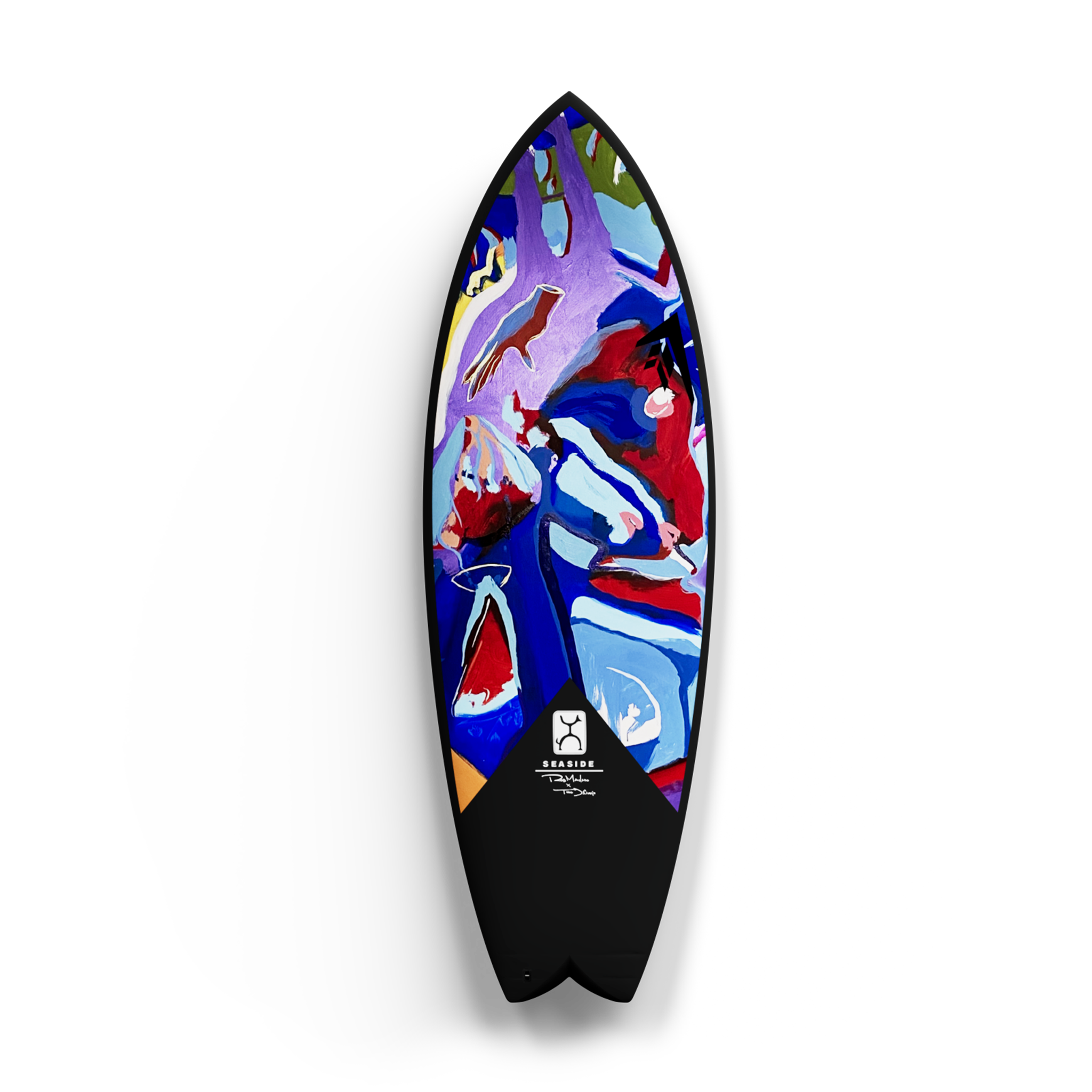Firewire Rob Machado Seaside Gallery tavola da surf nera in carbonio