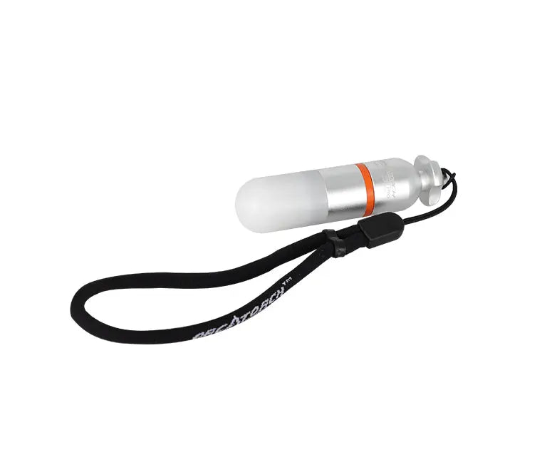 OrcaTorch SD01 Pro Dive Beacon luce di segnalazione rossa