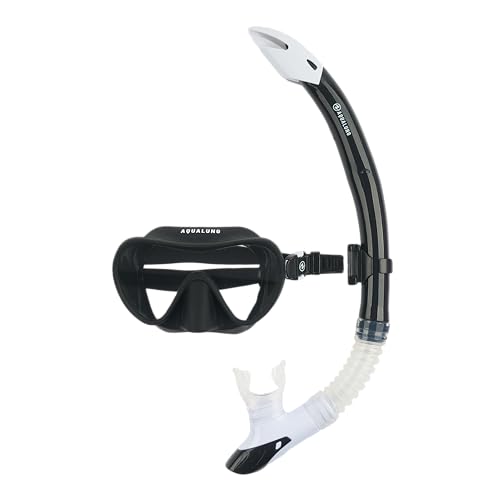 Aqualung Combos da snorkeling Nabul kit maschera snorkel blu nero