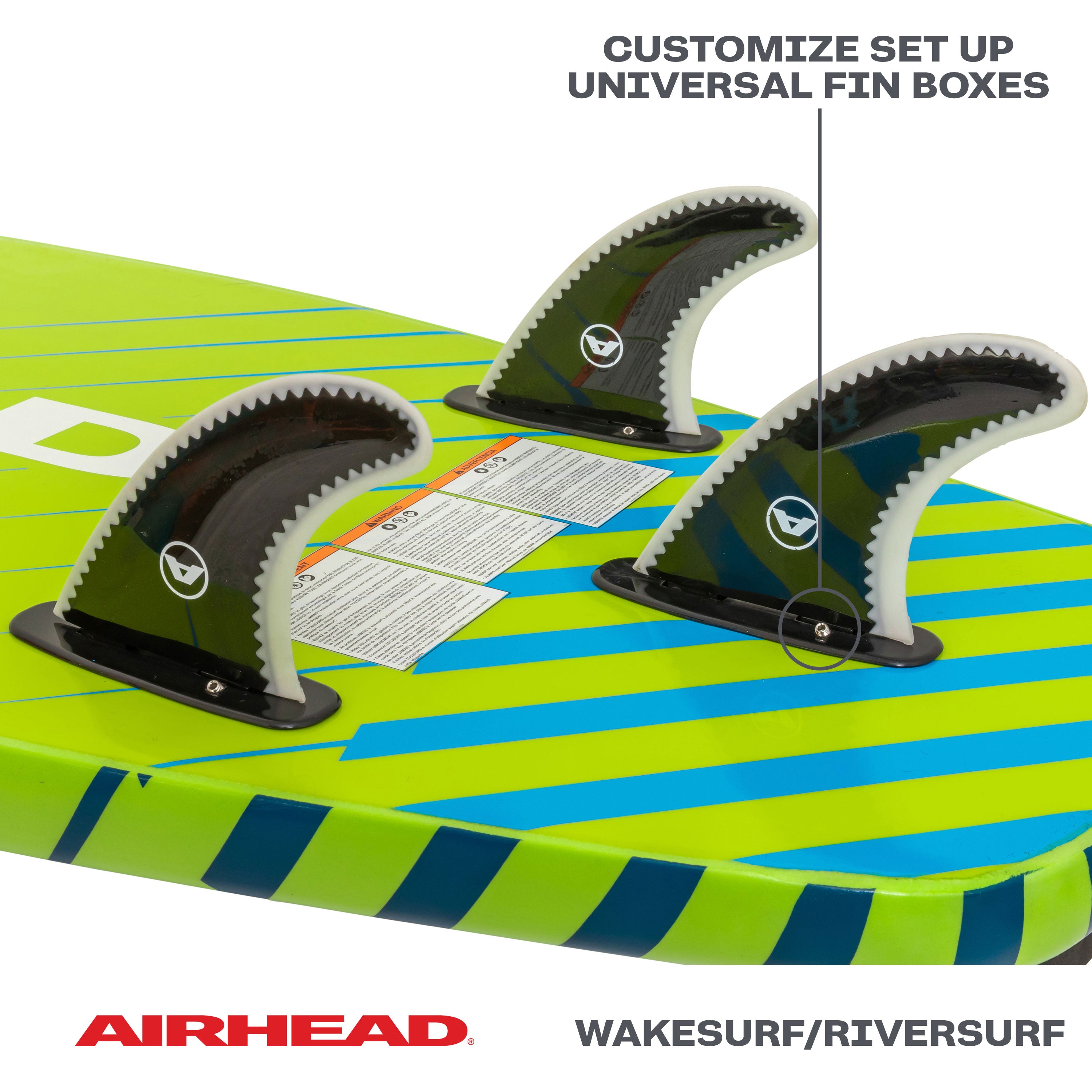 AIRHEAD Water Skis & Boards Segment tavola wakesurf in foam 147 cm