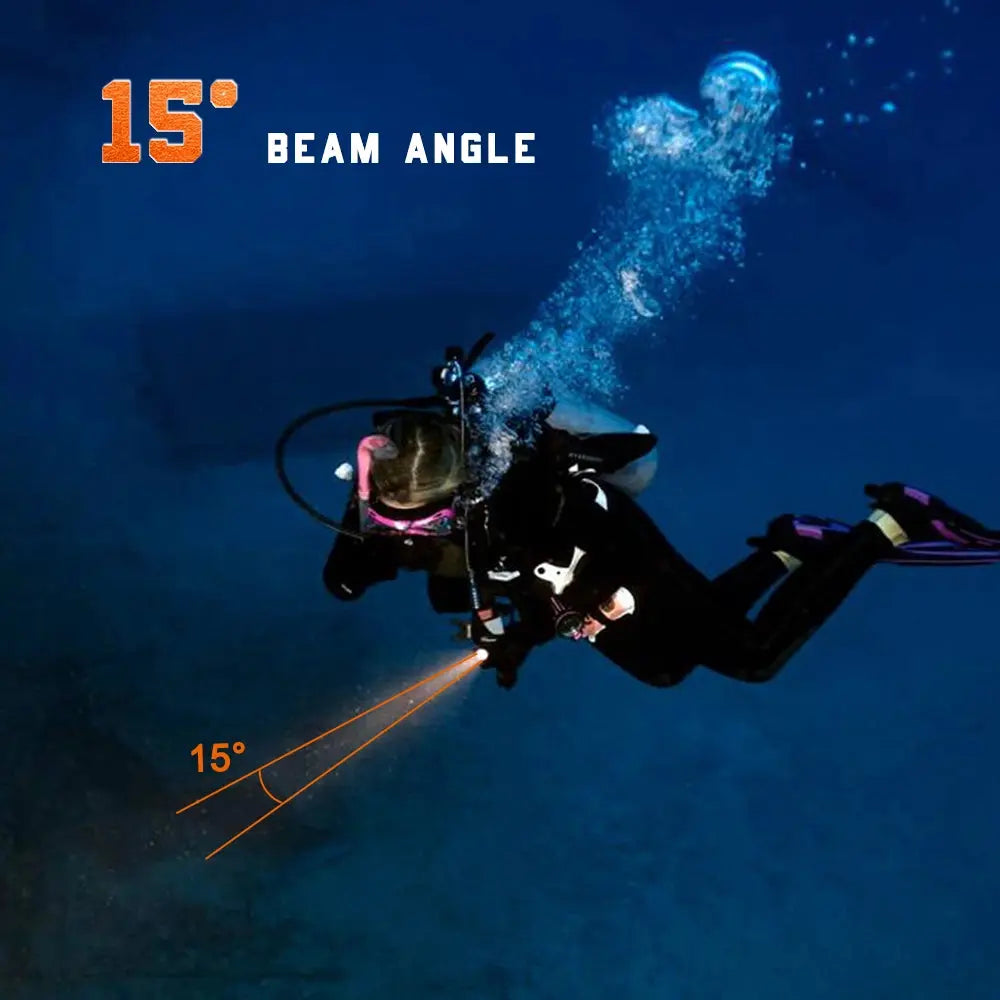 OrcaTorch Recreational Diving D560 torcia subacquea 700 lumen blu