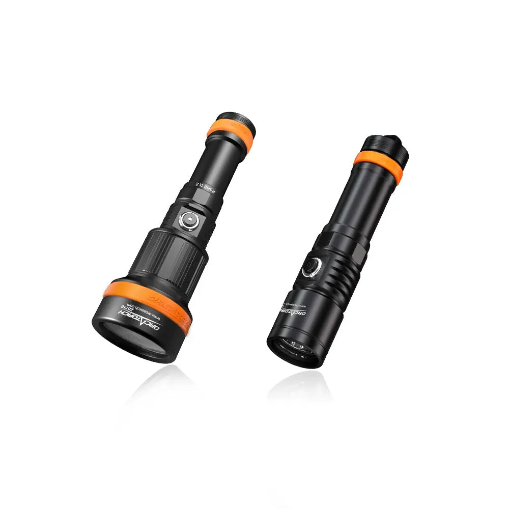OrcaTorch Recreational Diving ZD710 MK2 bundle torcia subacquea