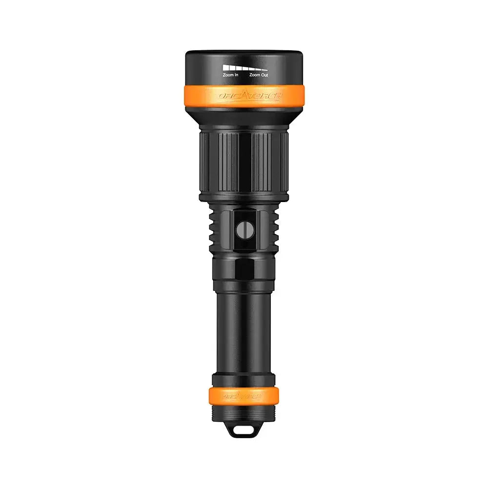 OrcaTorch Recreational Diving ZD710 MK2 torcia subacquea zoom