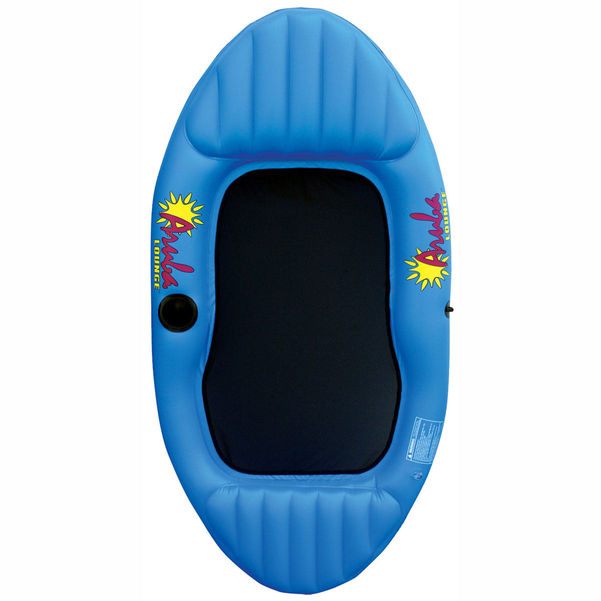 AIRHEAD Pool Floats Aruba Lounge gonfiabile da piscina singolo con rete