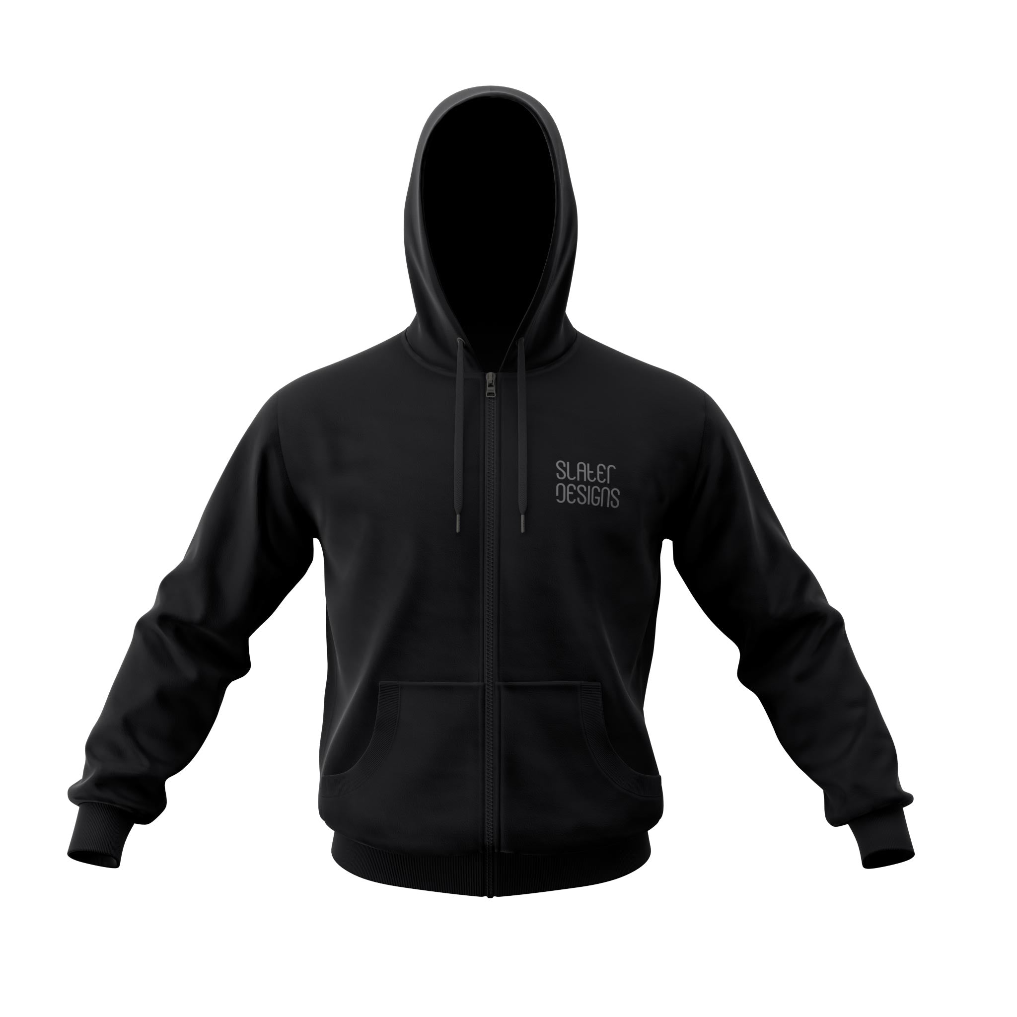Firewire Clothing Slater Designs Pill Fleece Hoodie felpa nera S–XXL