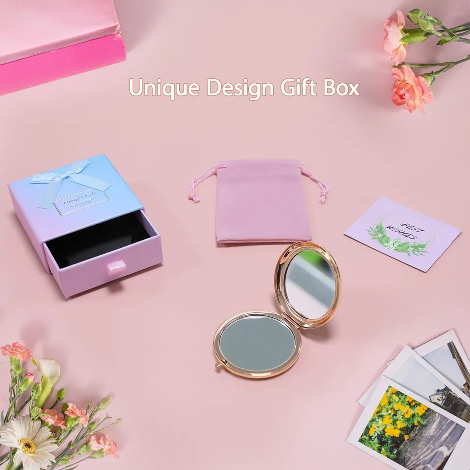 NEW-Vi Beauty Mirror specchio compatto oro rosa
