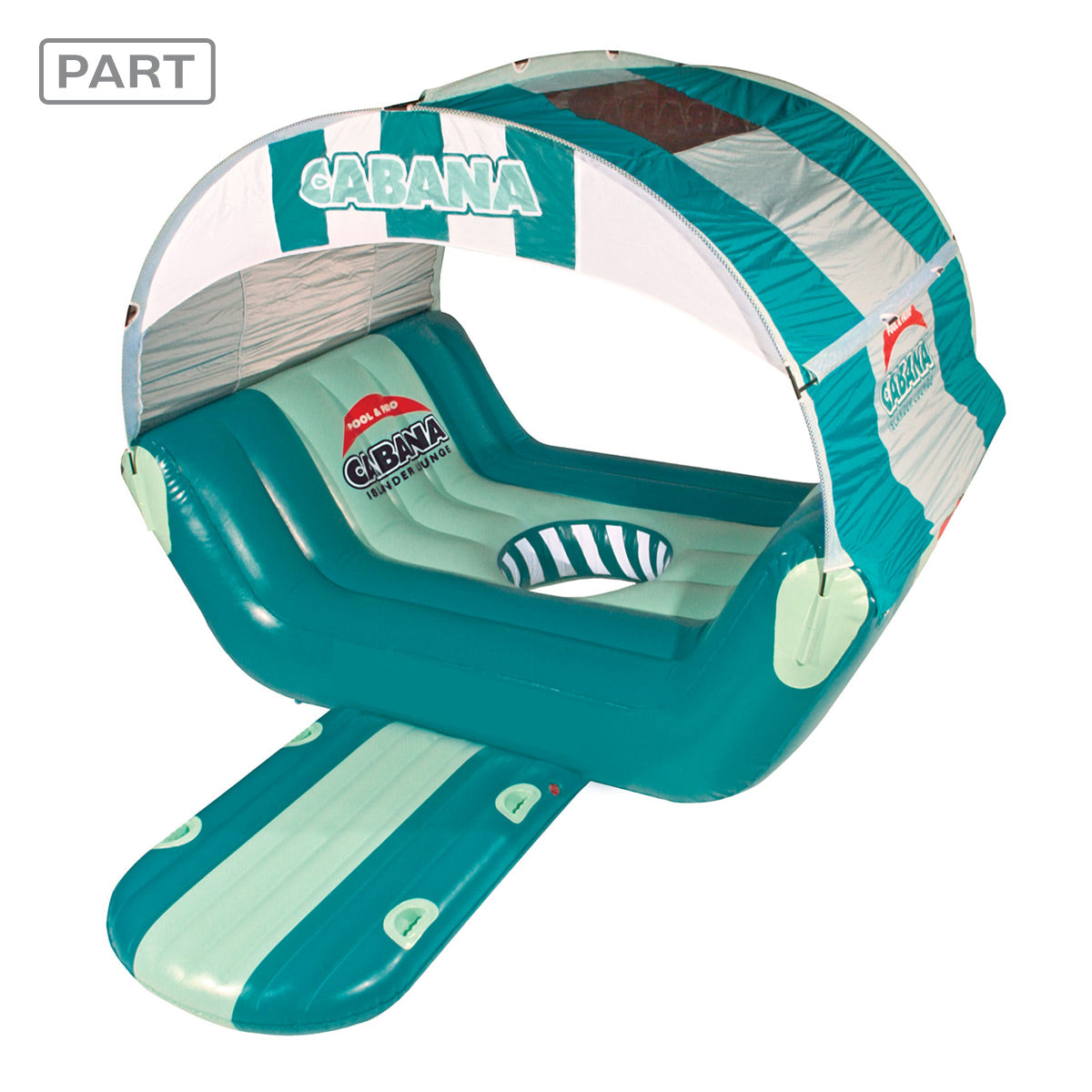 AIRHEAD Pool Floats Cabana Islander piattaforma di montaggio