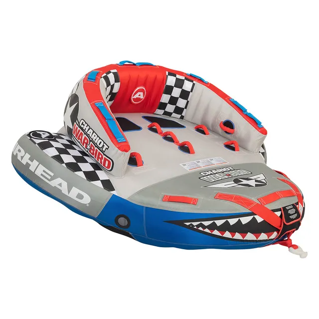 AIRHEAD Towable Tubes Chariot Warbird 2 tubo trainabile 2 persone comfort