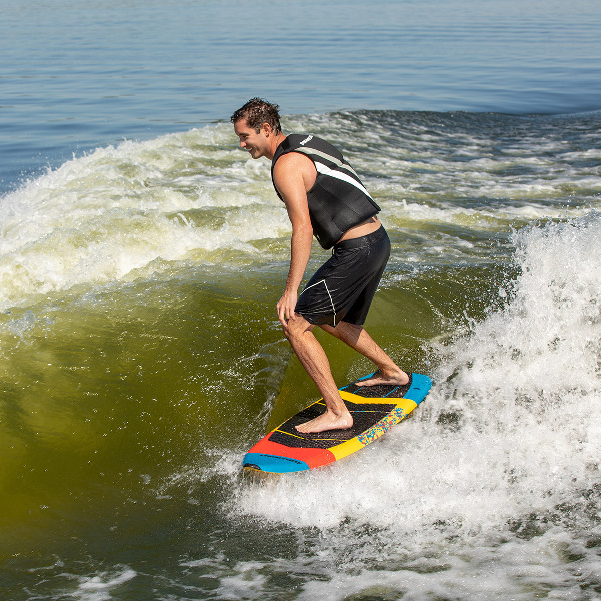 AIRHEAD Water Skis & Boards Fraction tavola wakesurf composita a 3 pinne