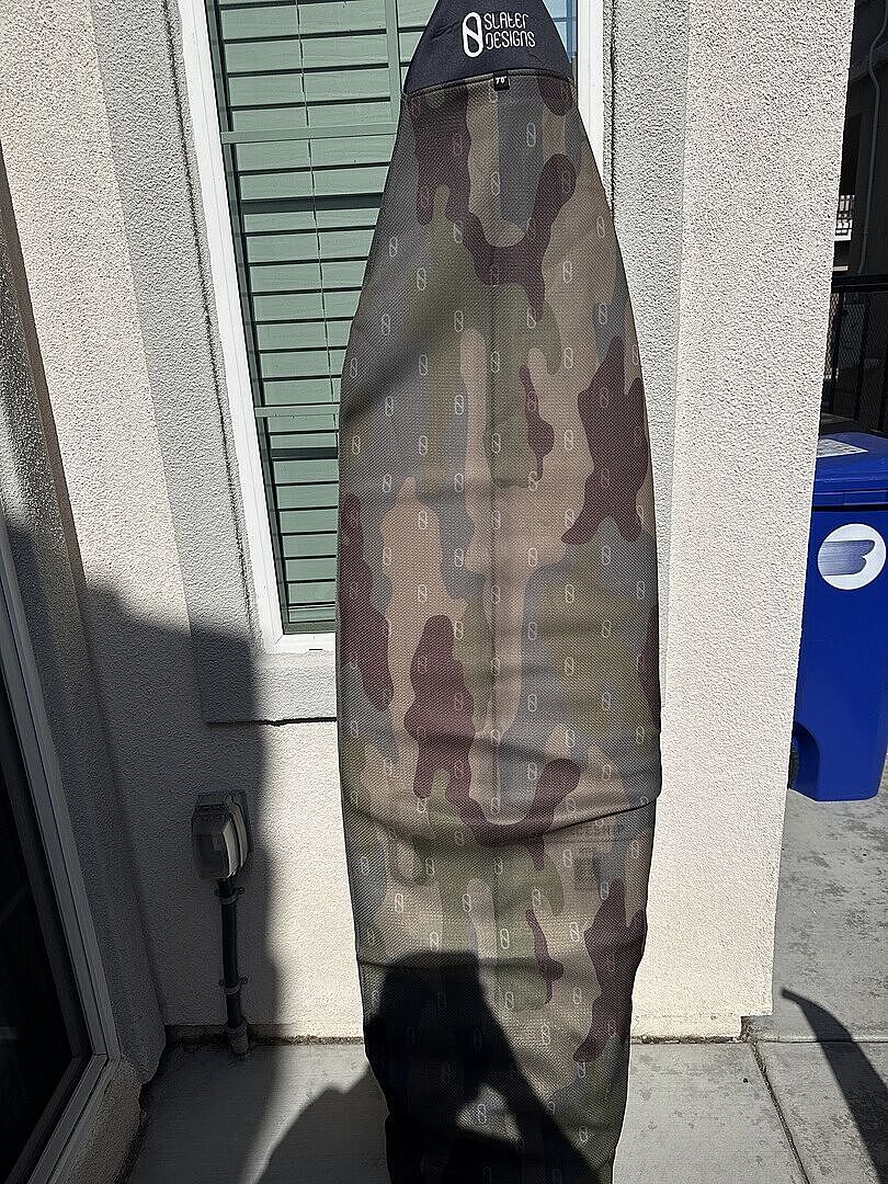 Firewire Accessories Slater Designs Uppers Shortboard Sock calza surf nera camo 5'6"