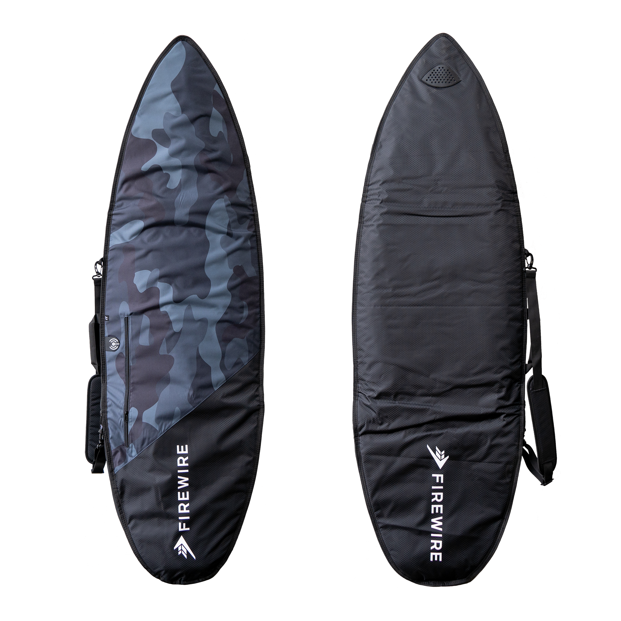 Firewire Accessories All Day Bag Shortboard sacca surf nera camo 5'10" imbottita