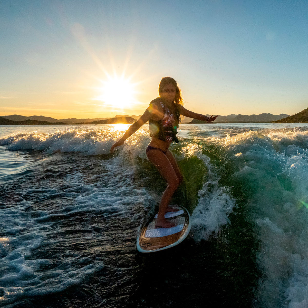 AIRHEAD Water Skis & Boards Bonzai tavola wakesurf surf-style stabilità