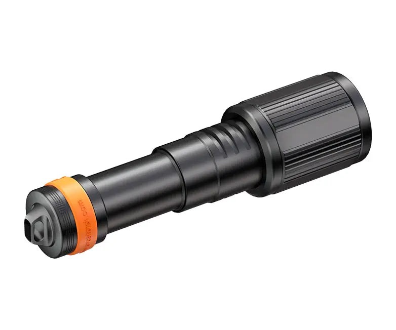 OrcaTorch Technical Diving D720 Long Beam 1300 m torcia subacquea regolabile