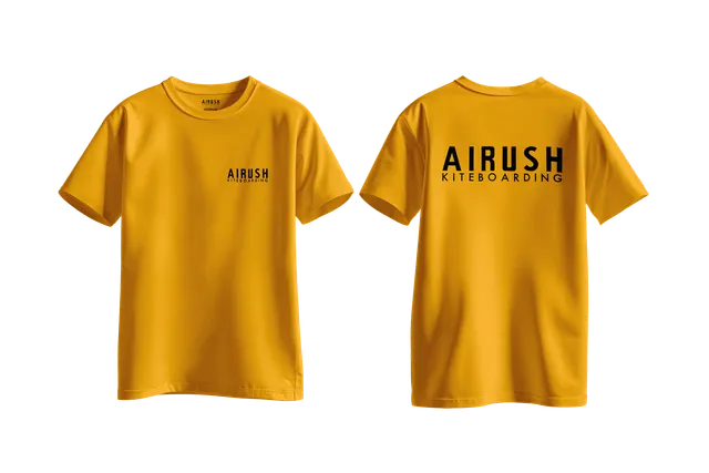 Airush Merch Wetshirt maglia gialla Yellow XS