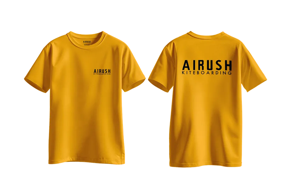 Airush Merch Wetshirt maglia gialla Yellow XS
