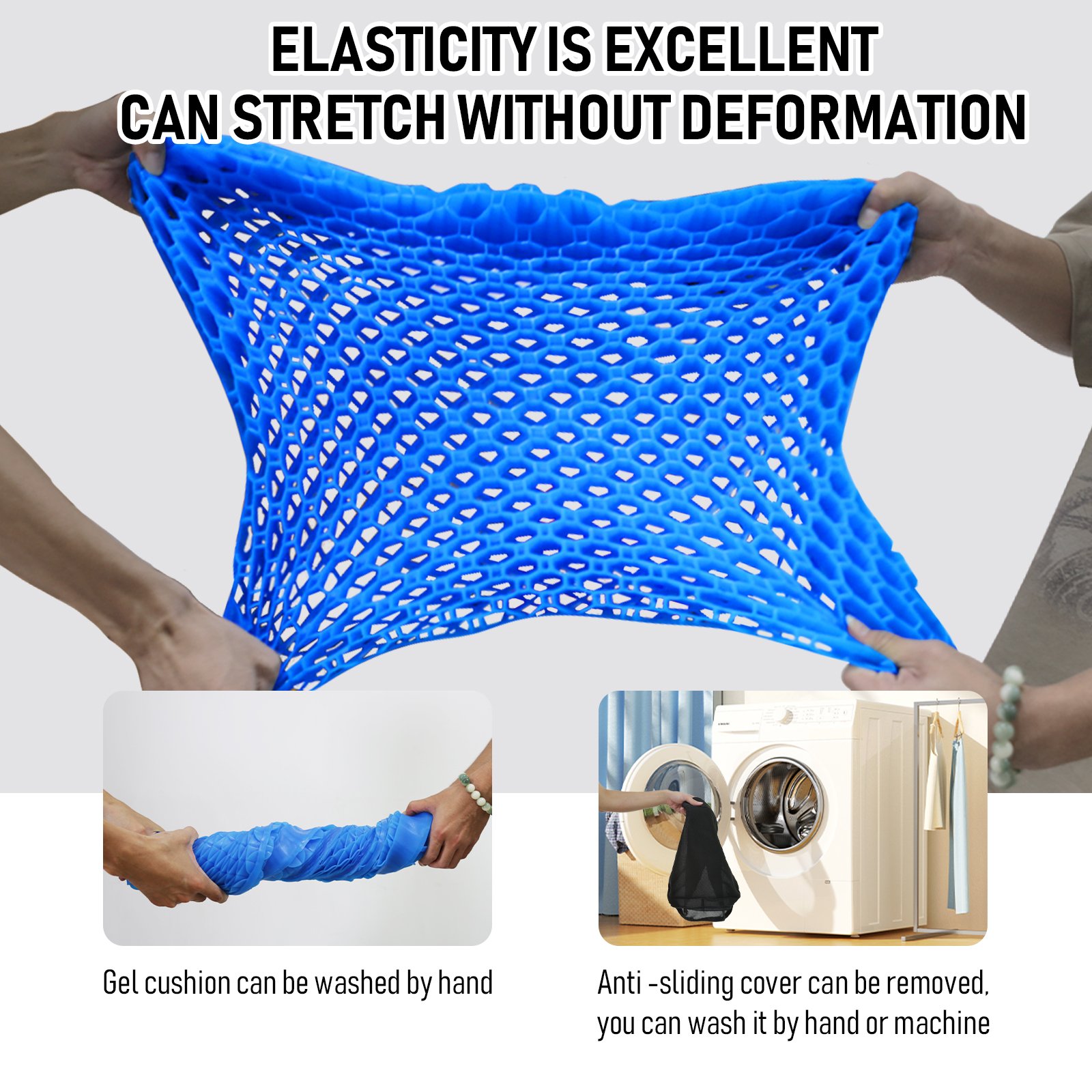 NEW-Vi Kayak Seat Cushion cuscino per kayak in gel antiscivolo