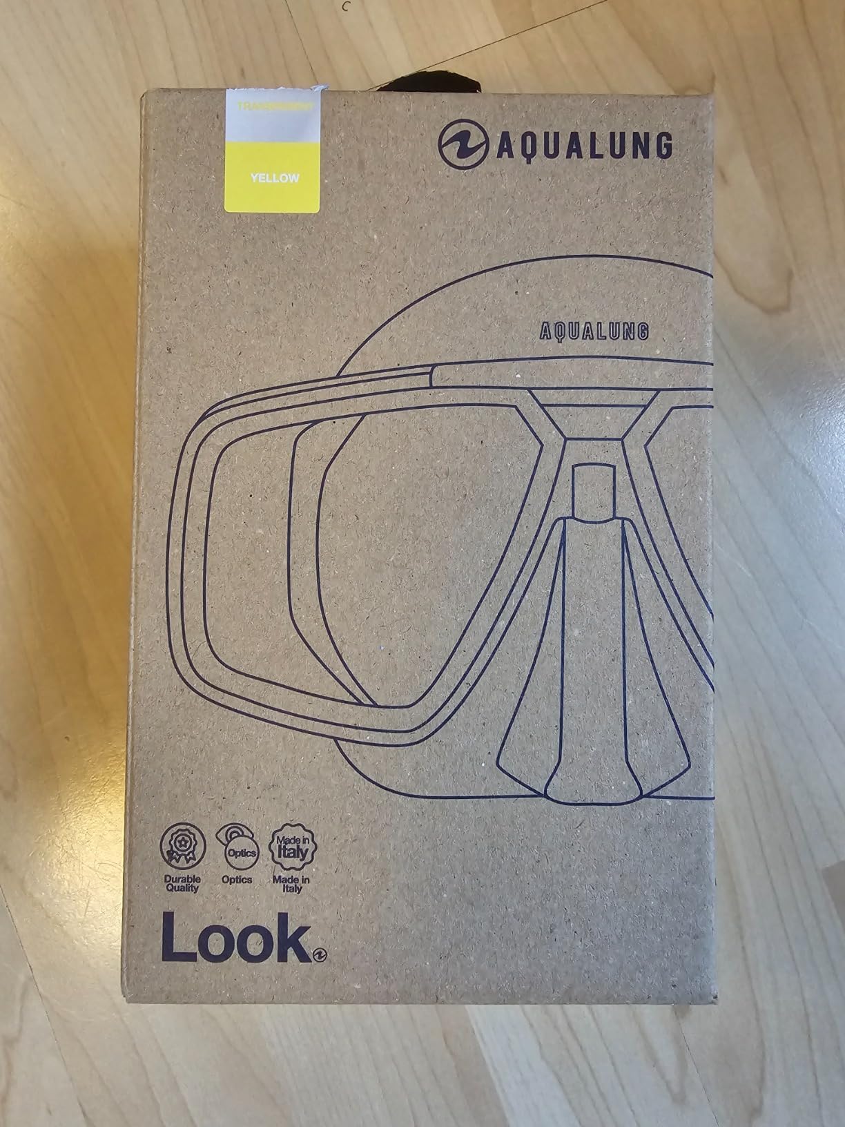 Aqualung Maschere da immersione LOOK maschera sub blu metallizzato