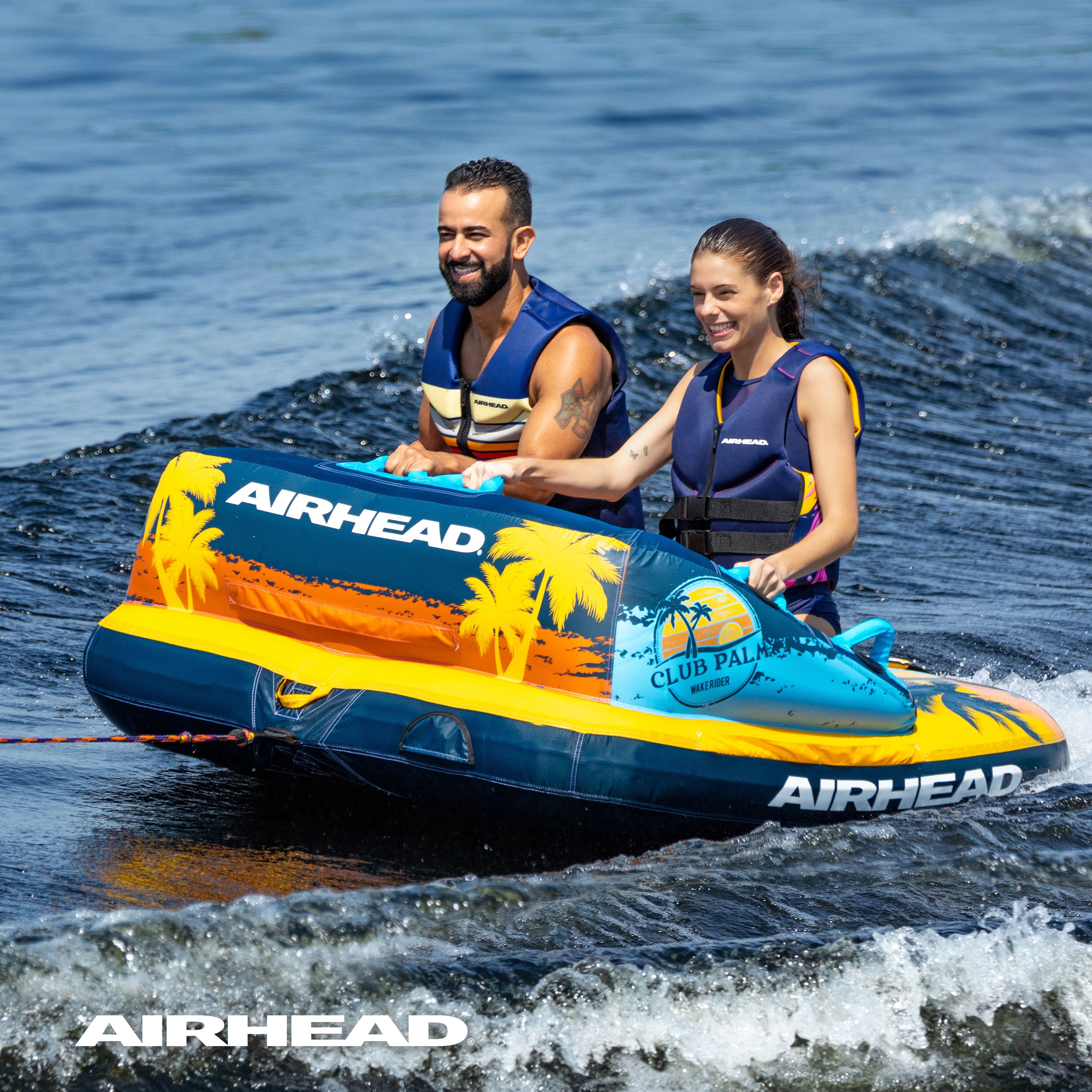 AIRHEAD Towable Tubes Club Palm ciambella trainabile 1-2 persone
