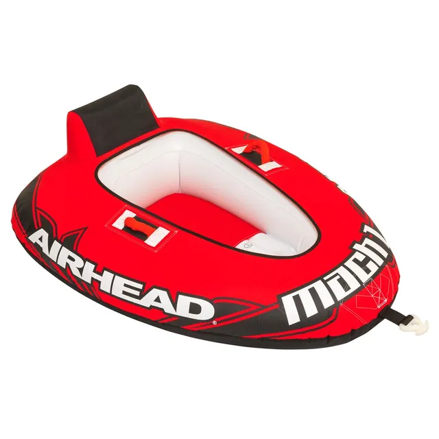 AIRHEAD Towable Tubes Mach 1 gonfiabile trainabile 1 posto con seduta