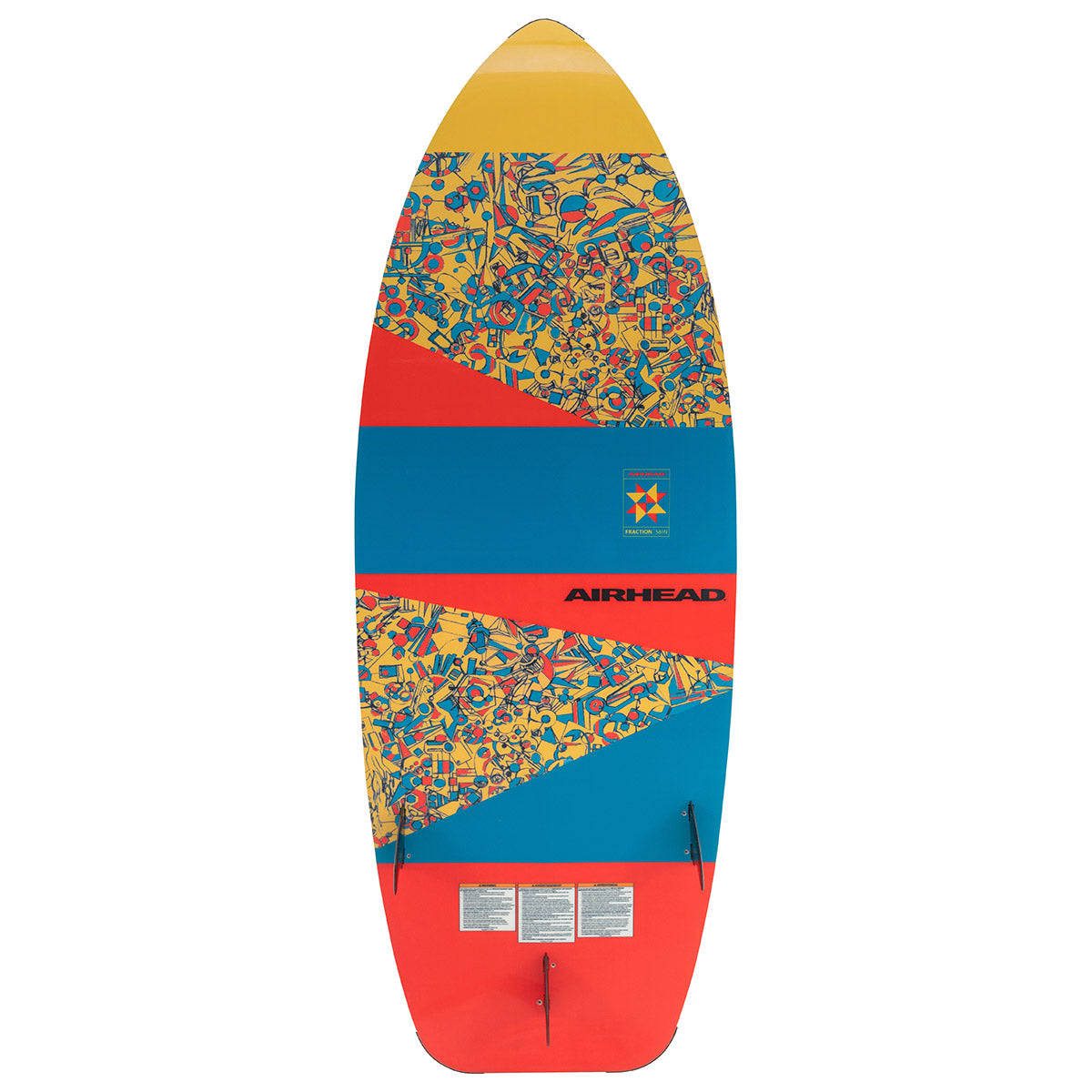 AIRHEAD Water Skis & Boards Fraction tavola wakesurf composita a 3 pinne