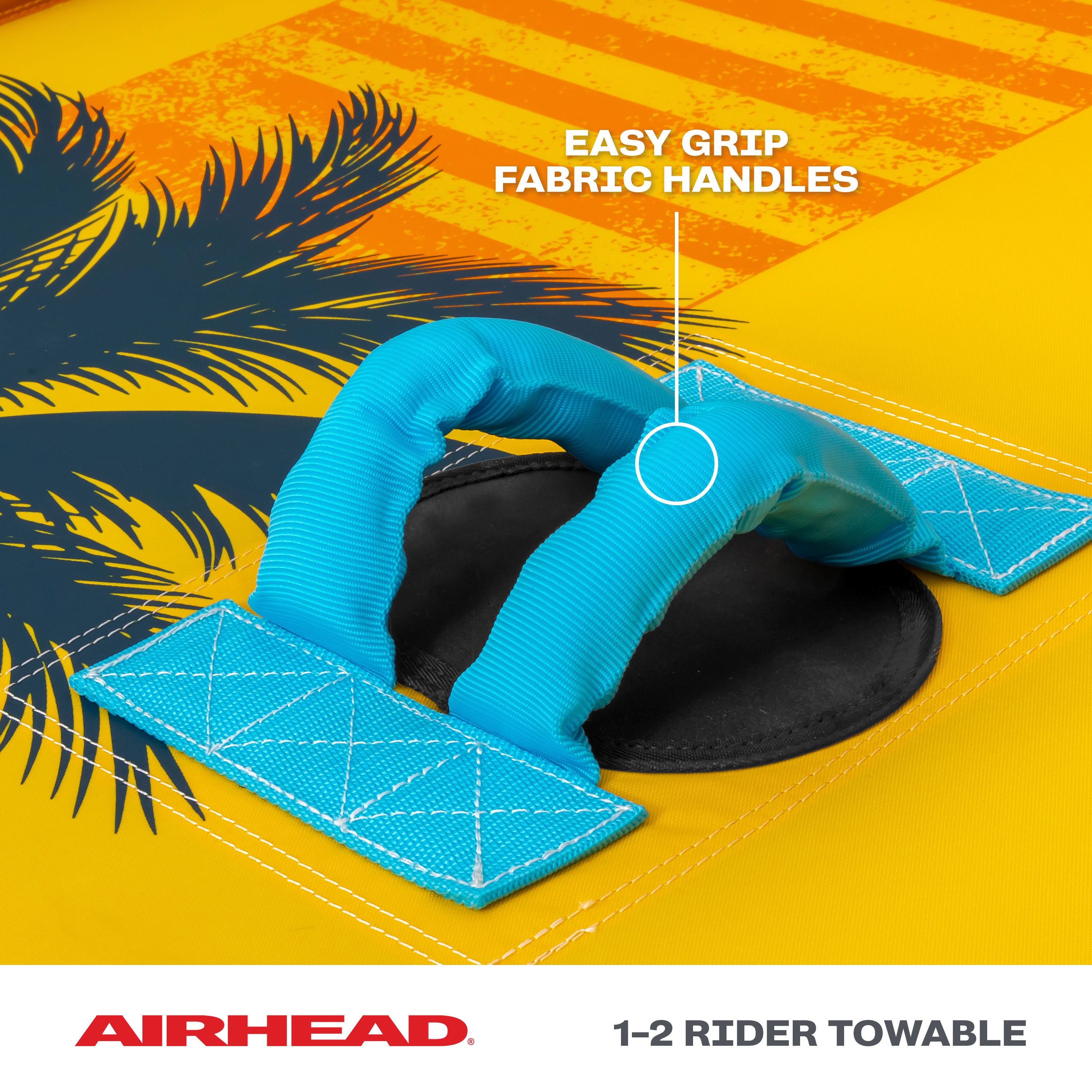 AIRHEAD Towable Tubes Club Palm ciambella trainabile 1-2 persone