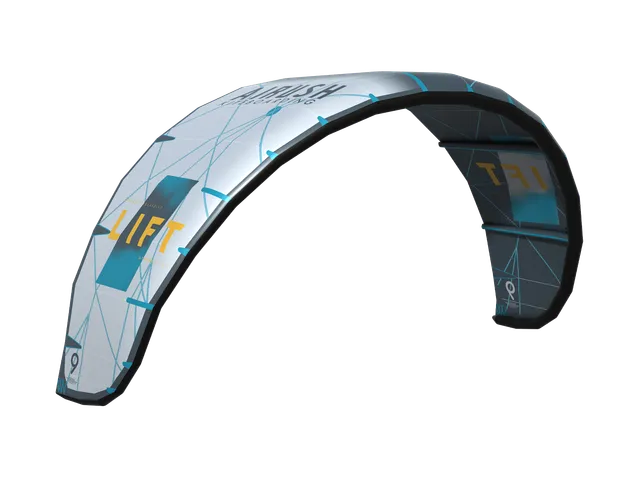 Airush Kites Lift Team V3 kite 9 m Slate & Gray big air
