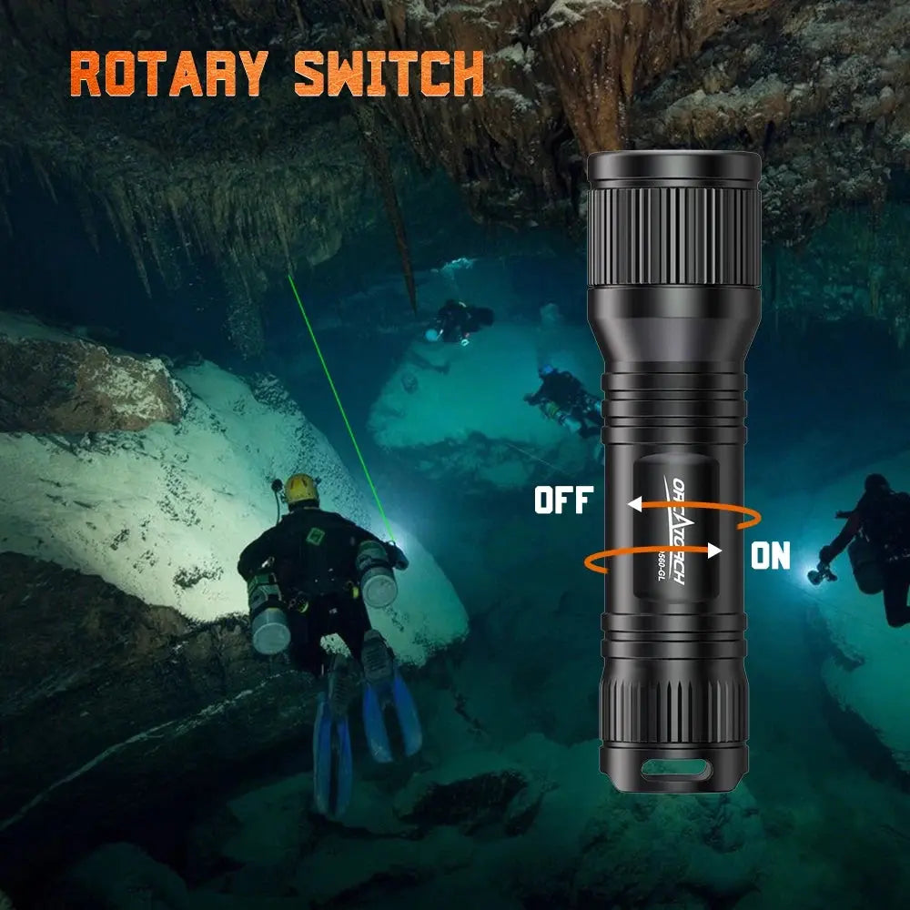 OrcaTorch Recreational Diving D560-GL laser subacqueo verde