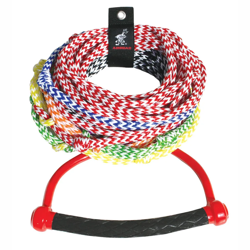 AIRHEAD Water Ski Ropes 8 Section Water Ski Tow Rope corda sci nautico 75 ft 8 sezioni