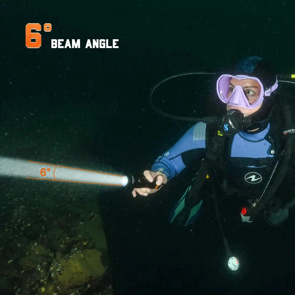 OrcaTorch Recreational Diving DC710 torcia subacquea 3000 lumen