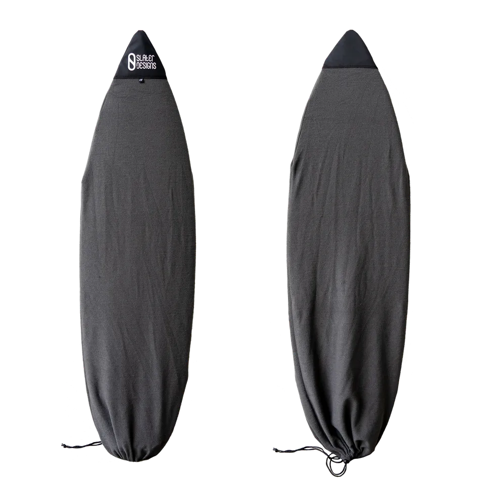 Slater Designs S-Labs Terry Board Sock Shortboard 5'6 grigia in spugna