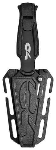 C4 Knives RONIN coltello subacqueo nero, lama 81 mm