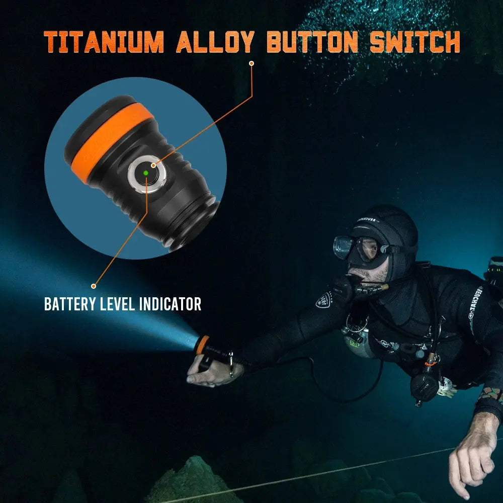 OrcaTorch Technical Diving D620 V2.0 torcia subacquea 2700 lm US
