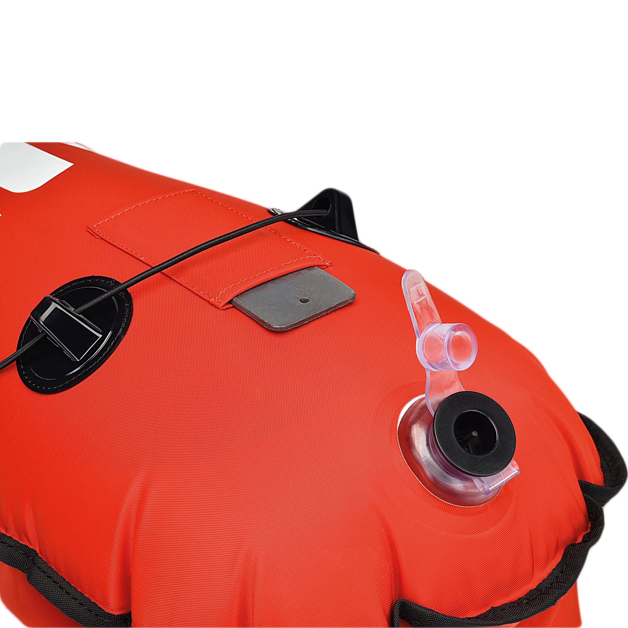 C4 Buoys and Floats Red Dragon boa da sub 90 x 35 cm con bandiera