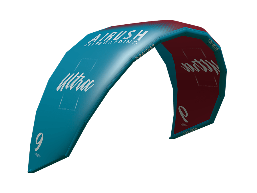 Airush Kites Ultra V4 kite 6 m pizarra e verde teal